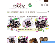 Tablet Screenshot of coracaoconfections.com